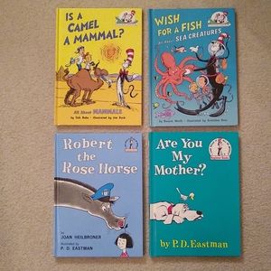 CAT IN THE HAT BEGINNER READING Books Set of 4